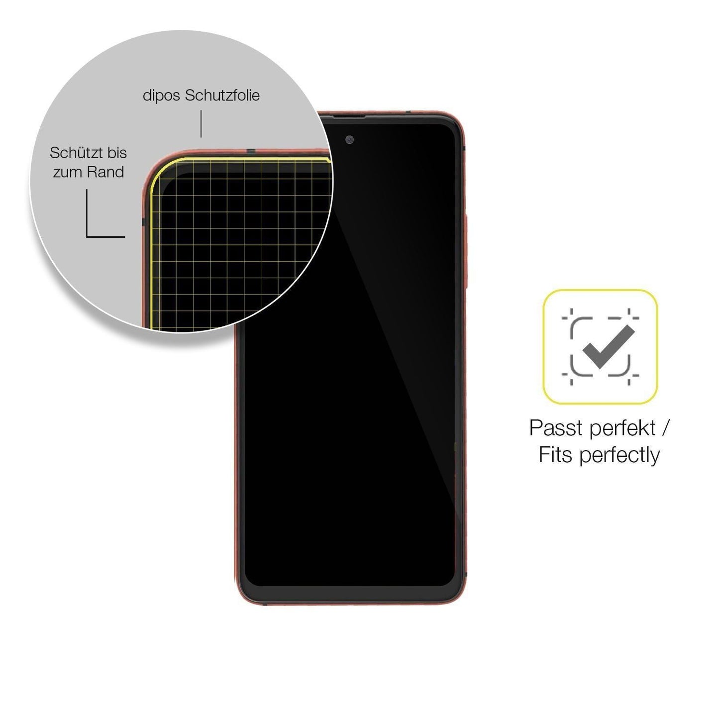 2x 3D Full Cover Schutzfolie für Nuu Mobile N20 (6)