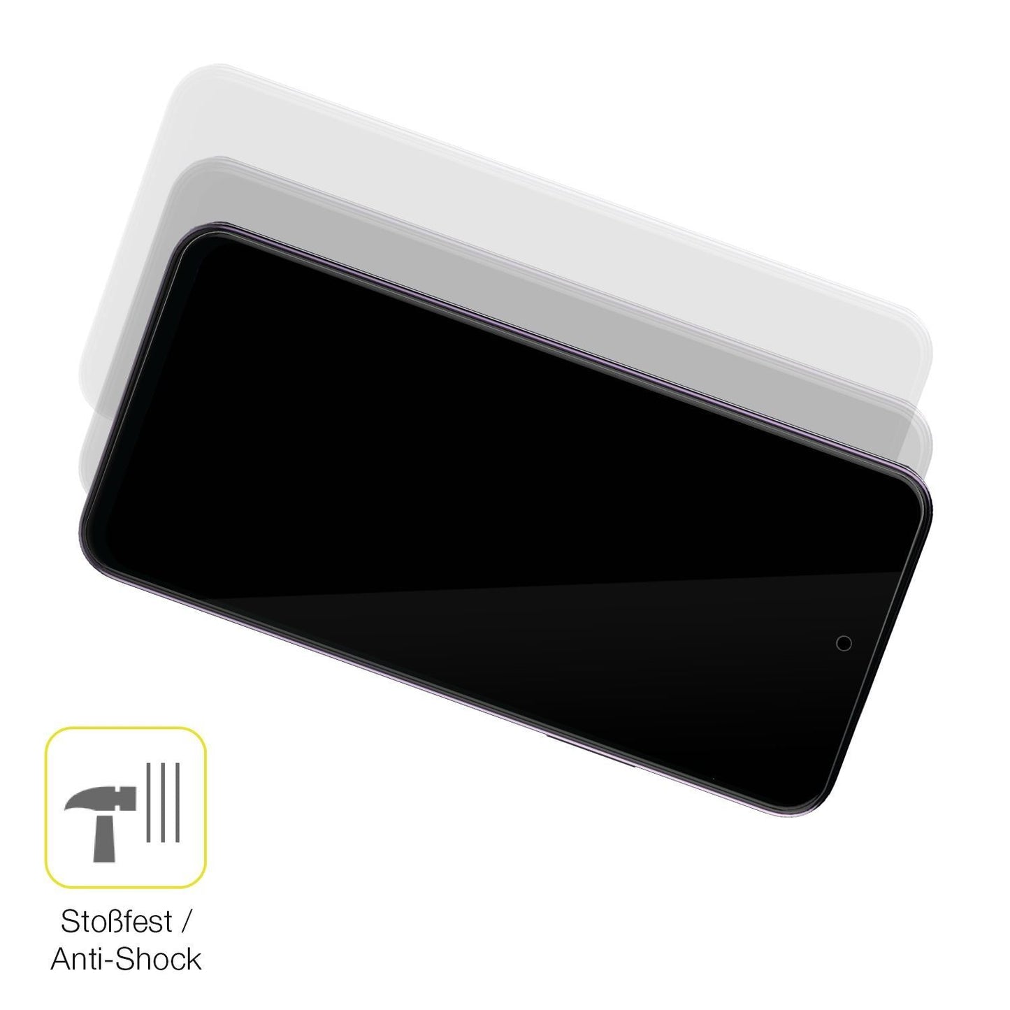2x 3D Full Cover Schutzfolie für Nuu Mobile N30 (4)