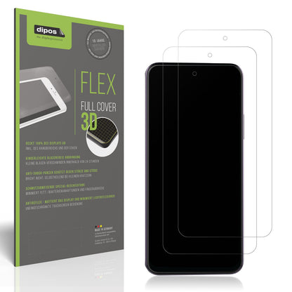 2x Full Cover Schutzfolie matt für Nuu Mobile N30 (1)