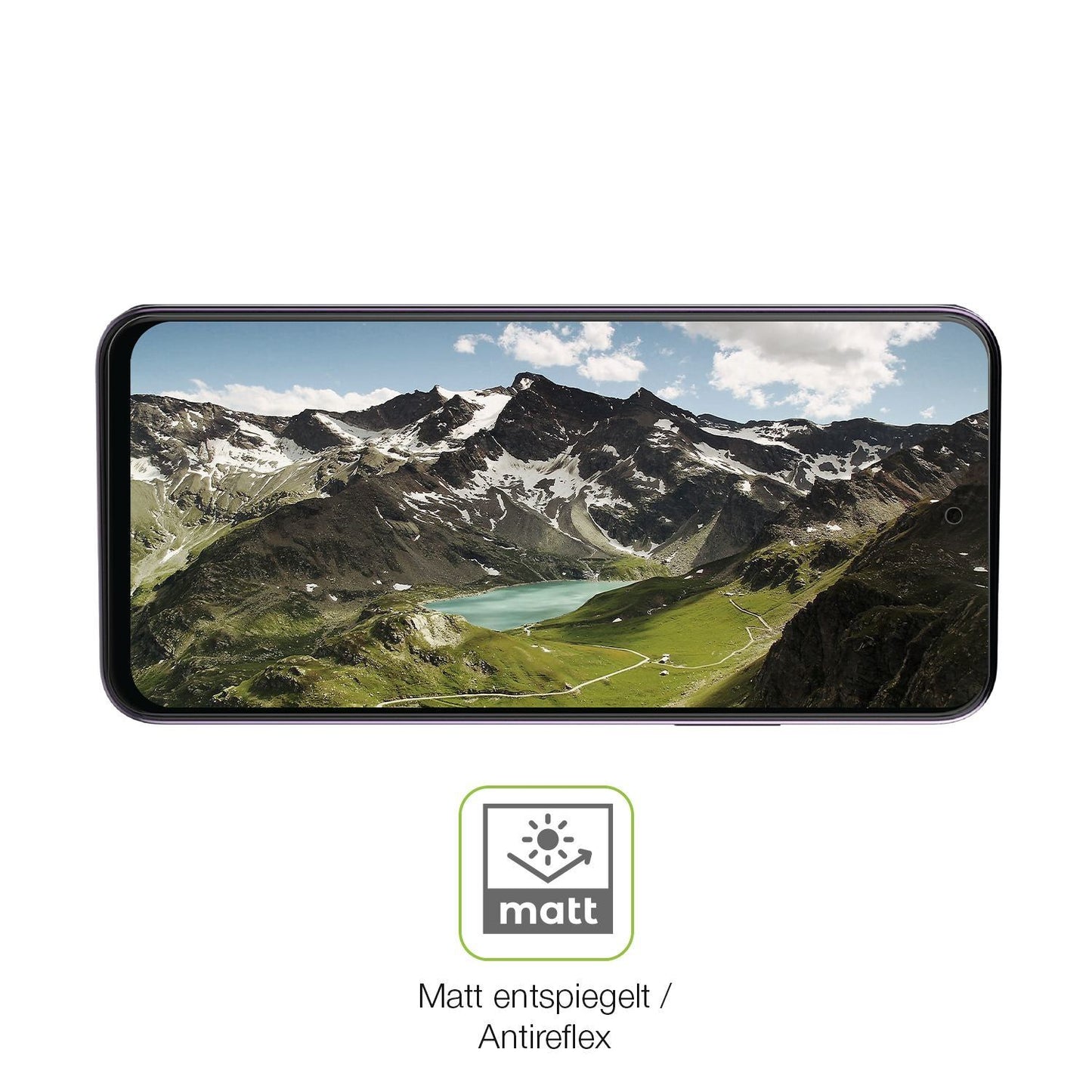 2x Full Cover Schutzfolie matt für Nuu Mobile N30 (5)