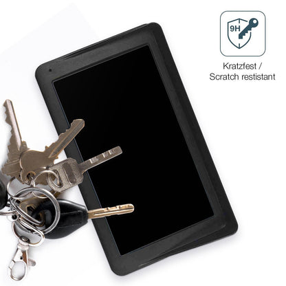 2x 9H Schutzfolie matt für Technaxx TX-320 Panzerf (3)