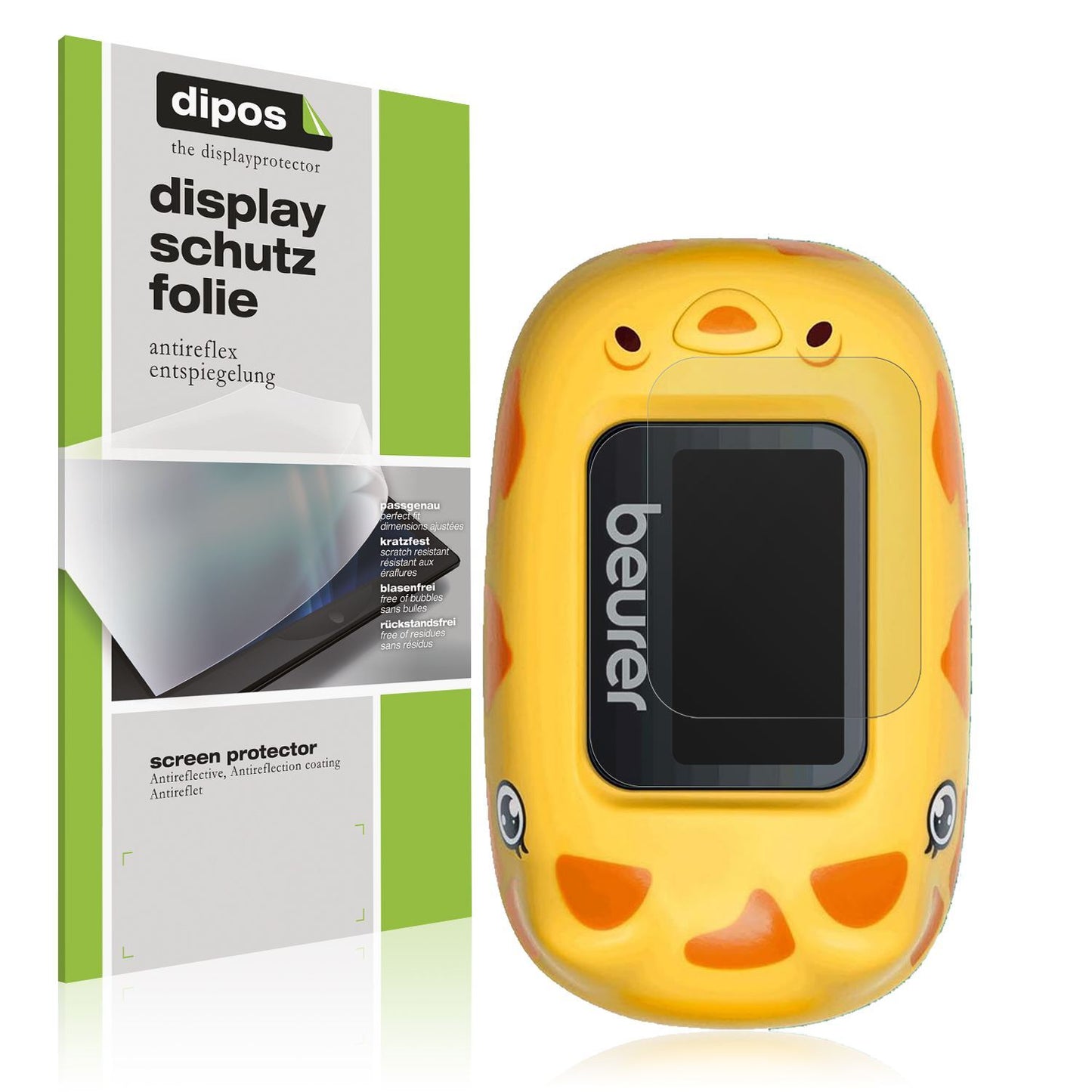 4x Schutzfolie matt für Beurer PO 13 KIDS Display- (1)