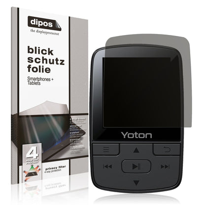 Blickschutzfolie für YOTON YM03 MP3-Player matt Sc (1)