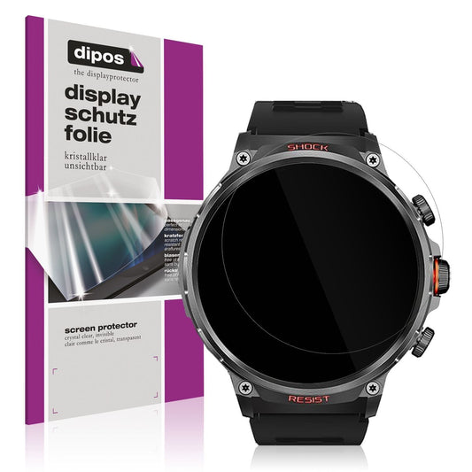6x Schutzfolie klar für WalkerFit M6Max Display-Sc (1)