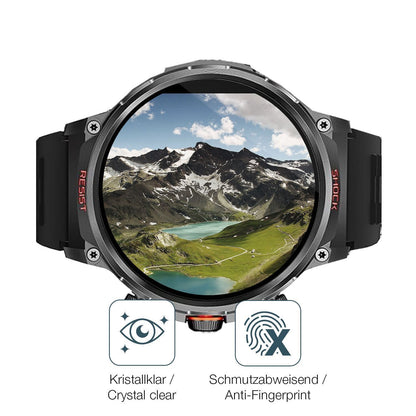 6x Schutzfolie klar für WalkerFit M6Max Display-Sc (4)