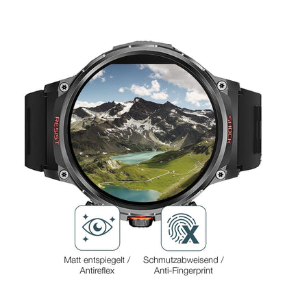 2x 9H Schutzfolie matt für WalkerFit M6Max Panzerf (5)