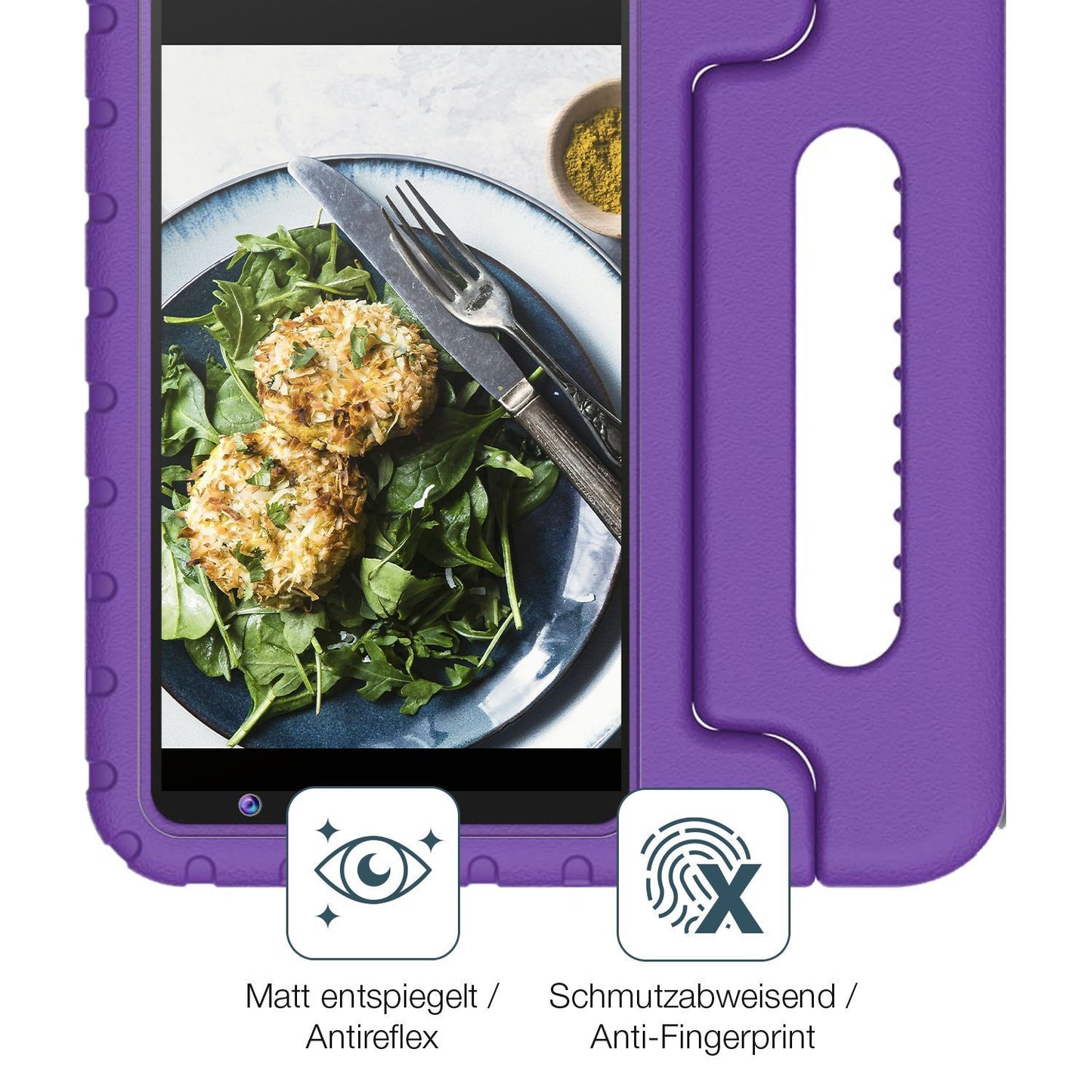 2x Schutzfolie matt für Aocwei X300 Tablet 7 Zoll  (4)