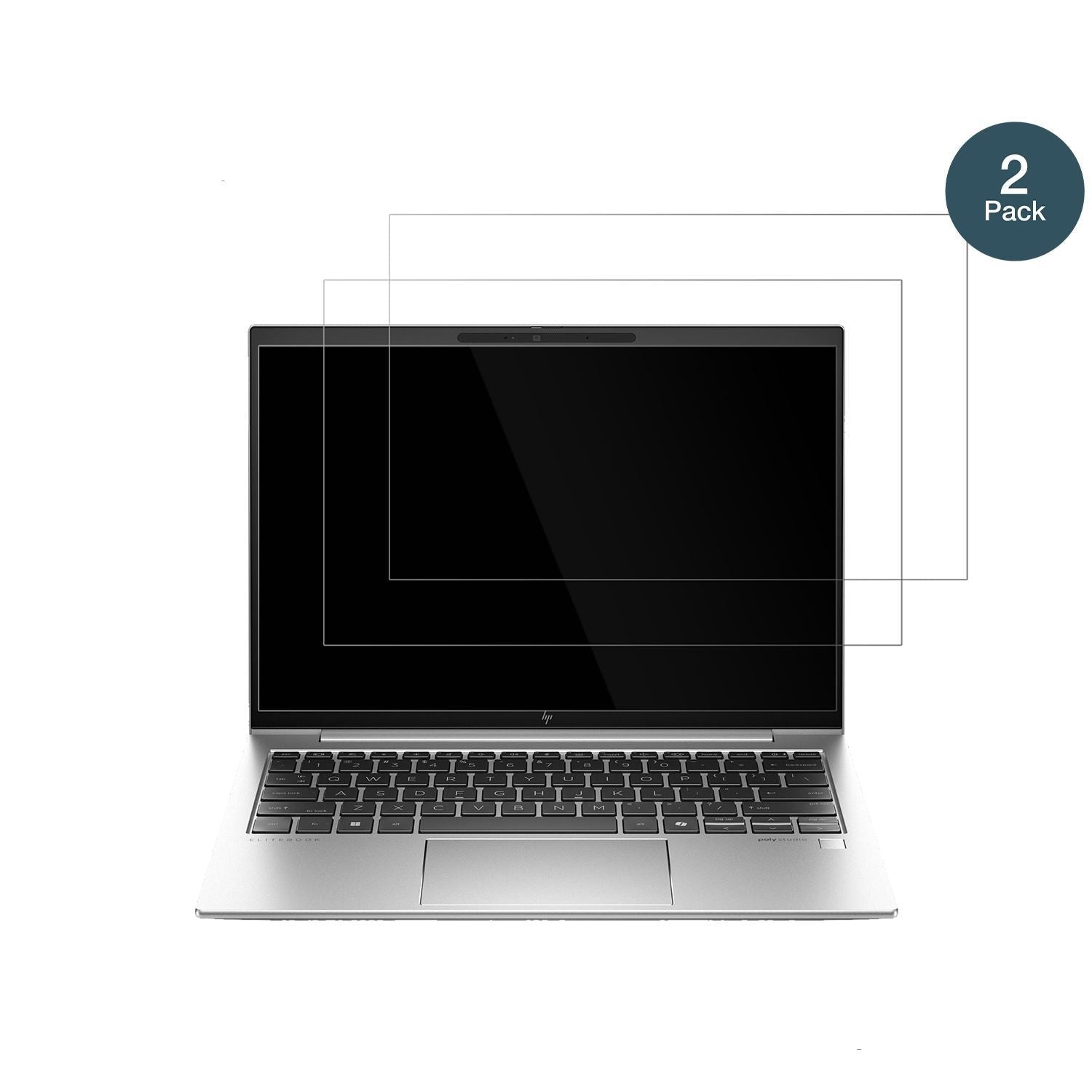 2x 9H Schutzfolie für HP EliteBook 835 G11 Panzerf (2)