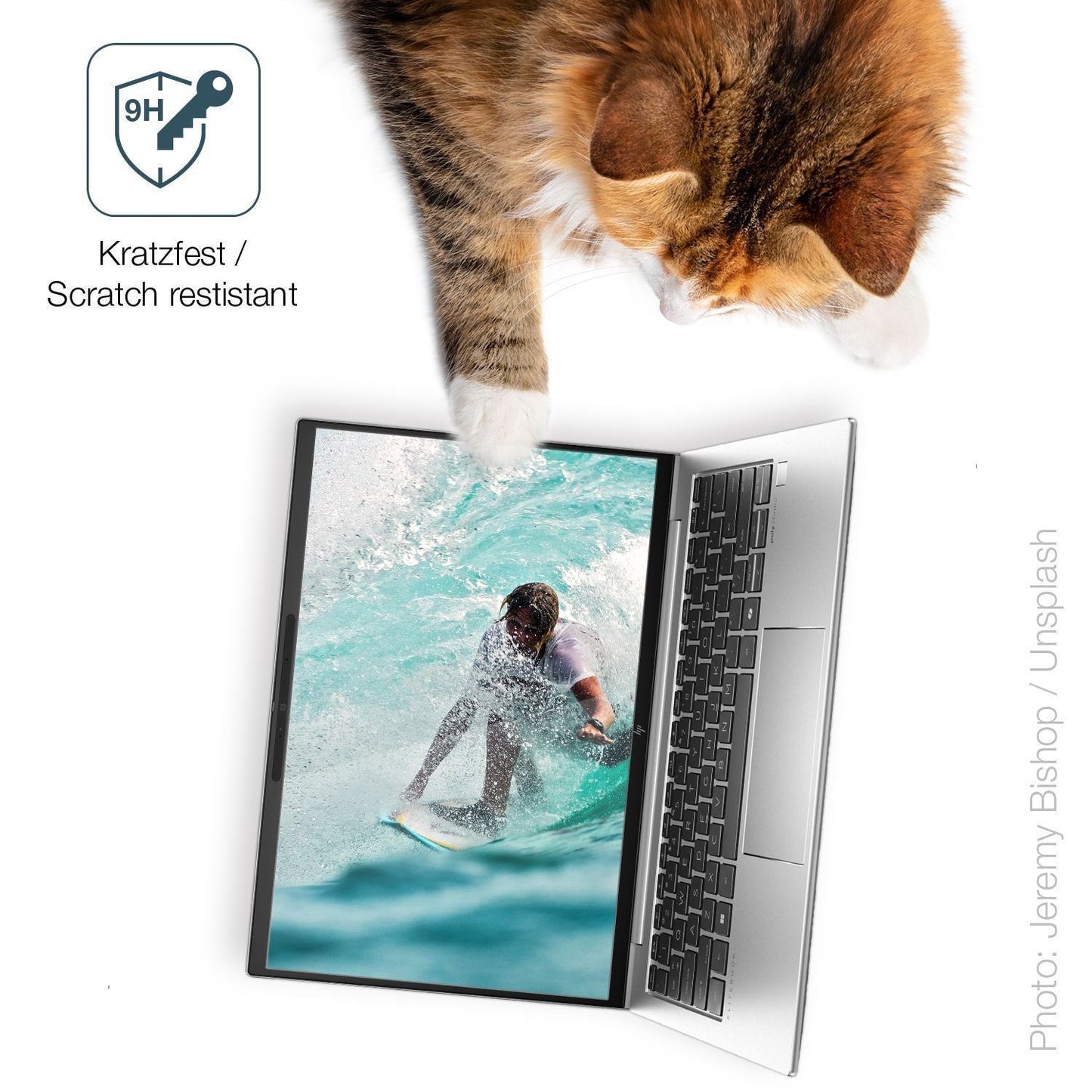 2x 9H Schutzfolie für HP EliteBook 835 G11 Panzerf (3)