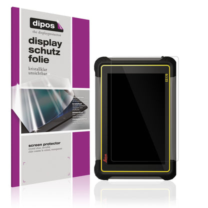 2x Schutzfolie klar für Leica iCON CC170 Display-S (1)
