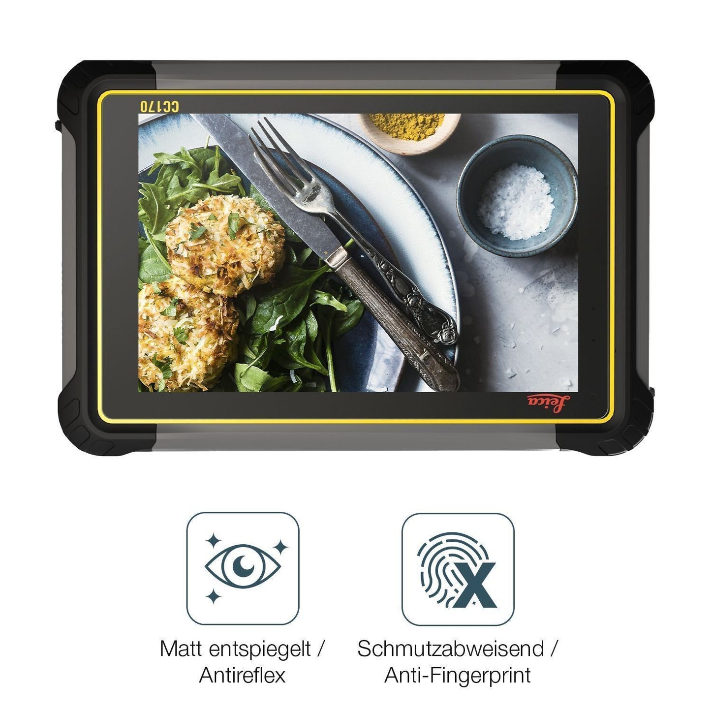 2x Schutzfolie matt für Leica iCON CC170 Display-S (4)