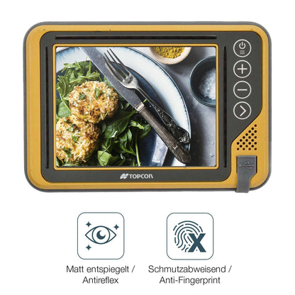2x 9H Schutzfolie matt für Topcon GX-55 Panzerfoli (5)