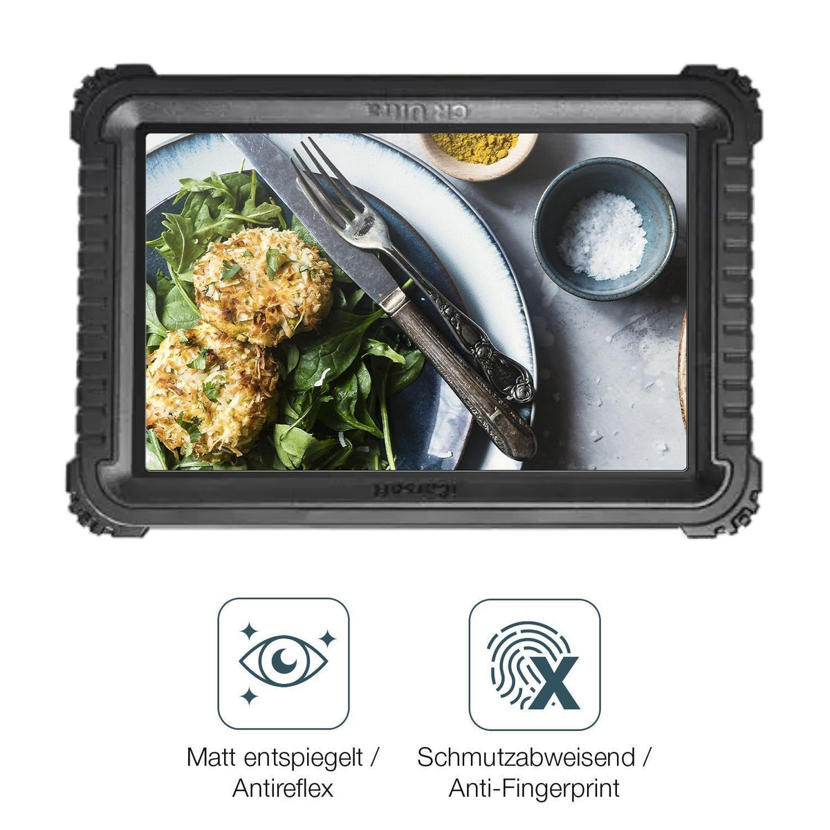 2x 9H Schutzfolie matt für iCarSoft CR Ultra Panze (5)