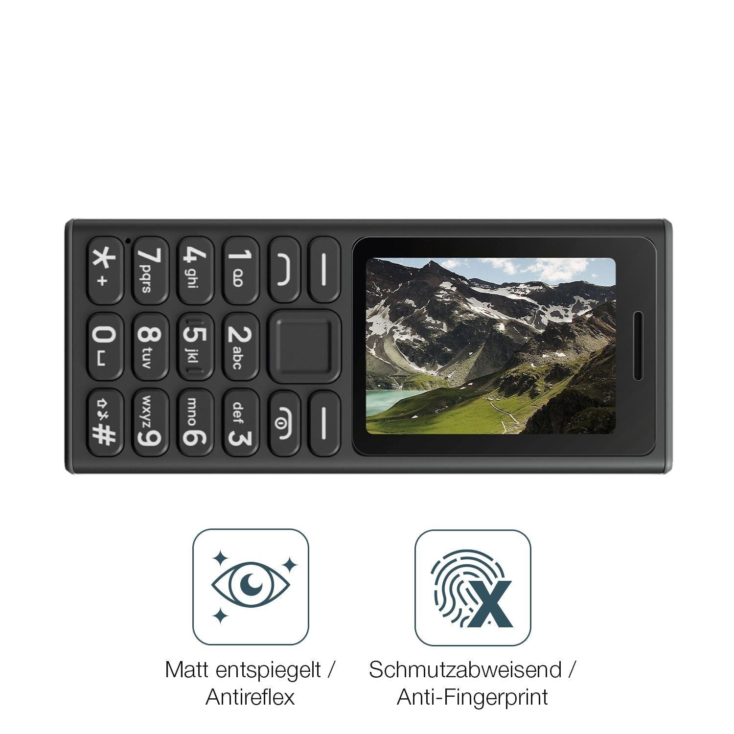 4x Schutzfolie matt für HMD 110 5G Display-Schutzf (4)
