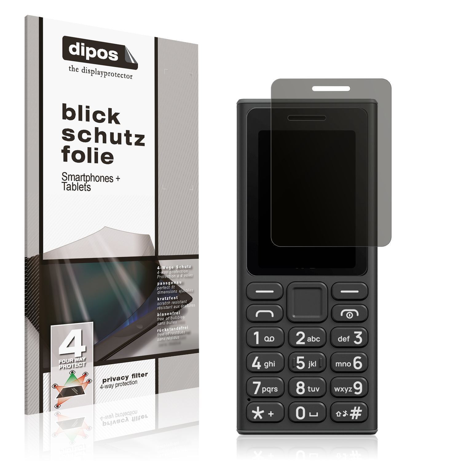 Blickschutzfolie für HMD 110 5G matt Schutzfolie P (1)