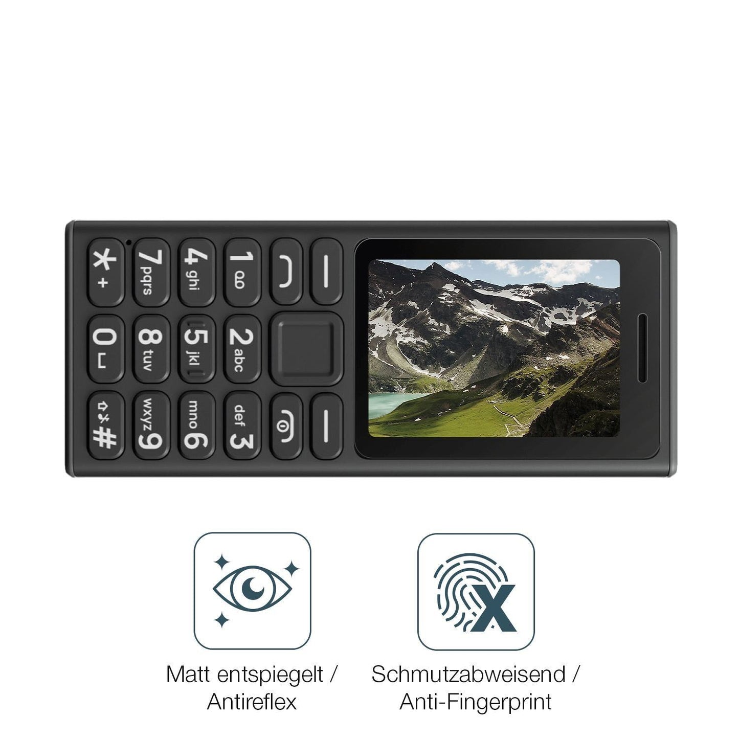 2x 9H Schutzfolie matt für HMD 110 5G Panzerfolie (5)