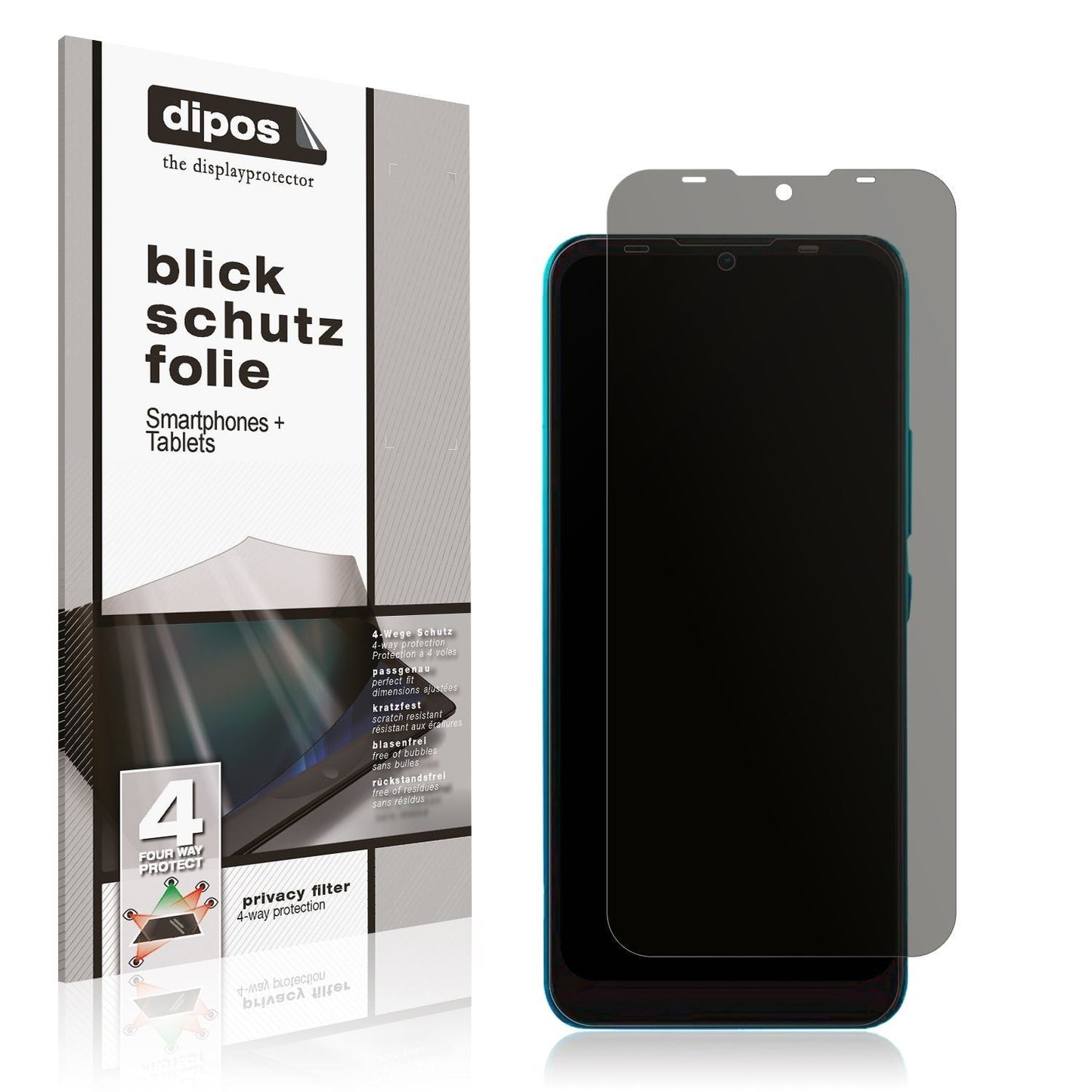 Blickschutzfolie für Mobicel Epic matt Schutzfolie (1)