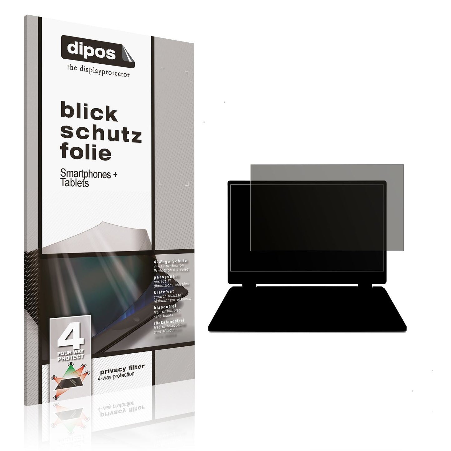Blickschutzfolie für Acer Nitro 17 AN17-42 matt Sc (1)