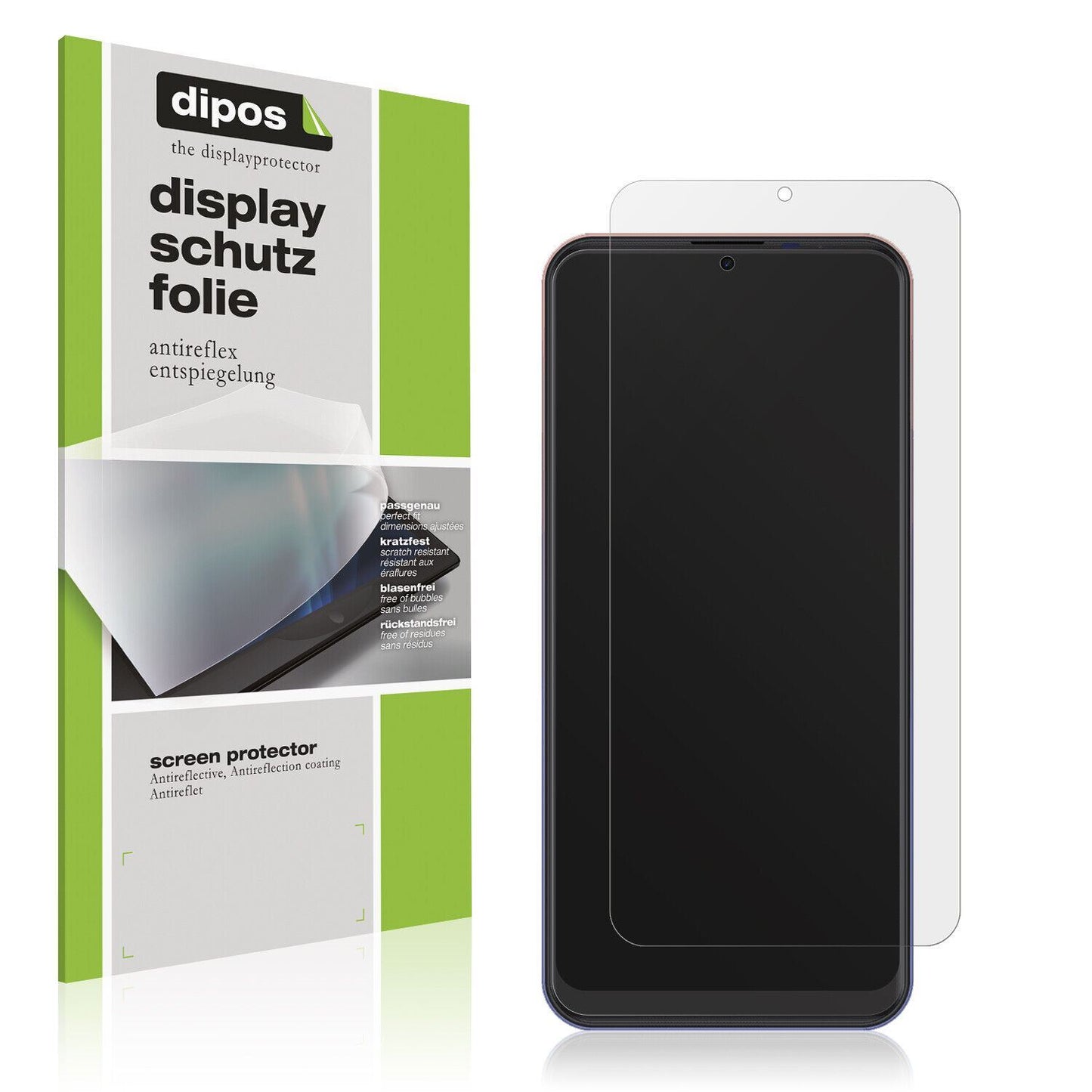 5x Schutzfolie matt für Symphony Z30 Display-Schut (1)
