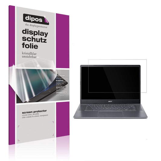 2x Schutzfolie klar für Acer Chromebook Plus 515 D (1)