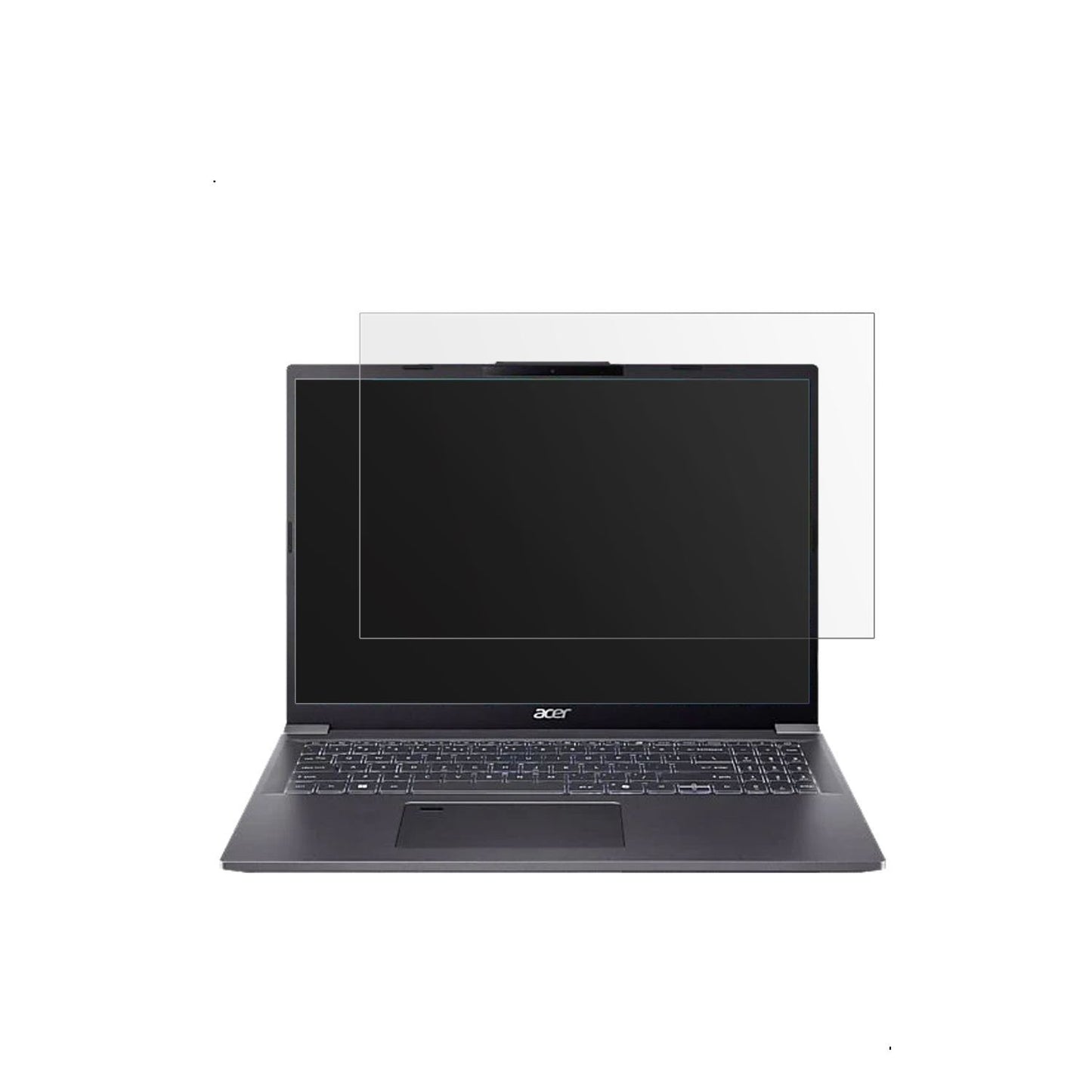2x Schutzfolie matt für Acer Aspire 16 A16-71M Dis (2)
