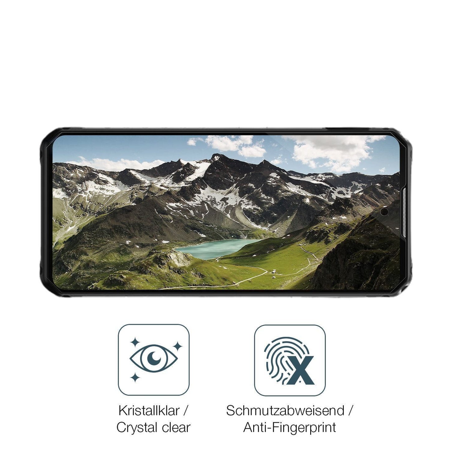 4x Schutzfolie klar für IIIF150 B2 Pro Display-Sch (4)