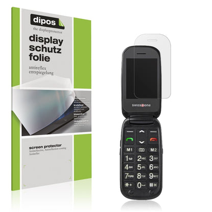 4x Schutzfolie matt für Swisstone BBM 625 Display- (1)