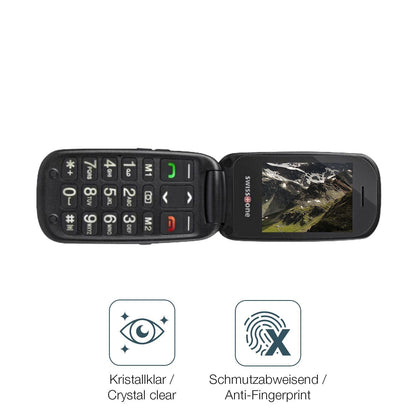 2x 9H Schutzfolie für Swisstone BBM 625 Panzerfoli (5)