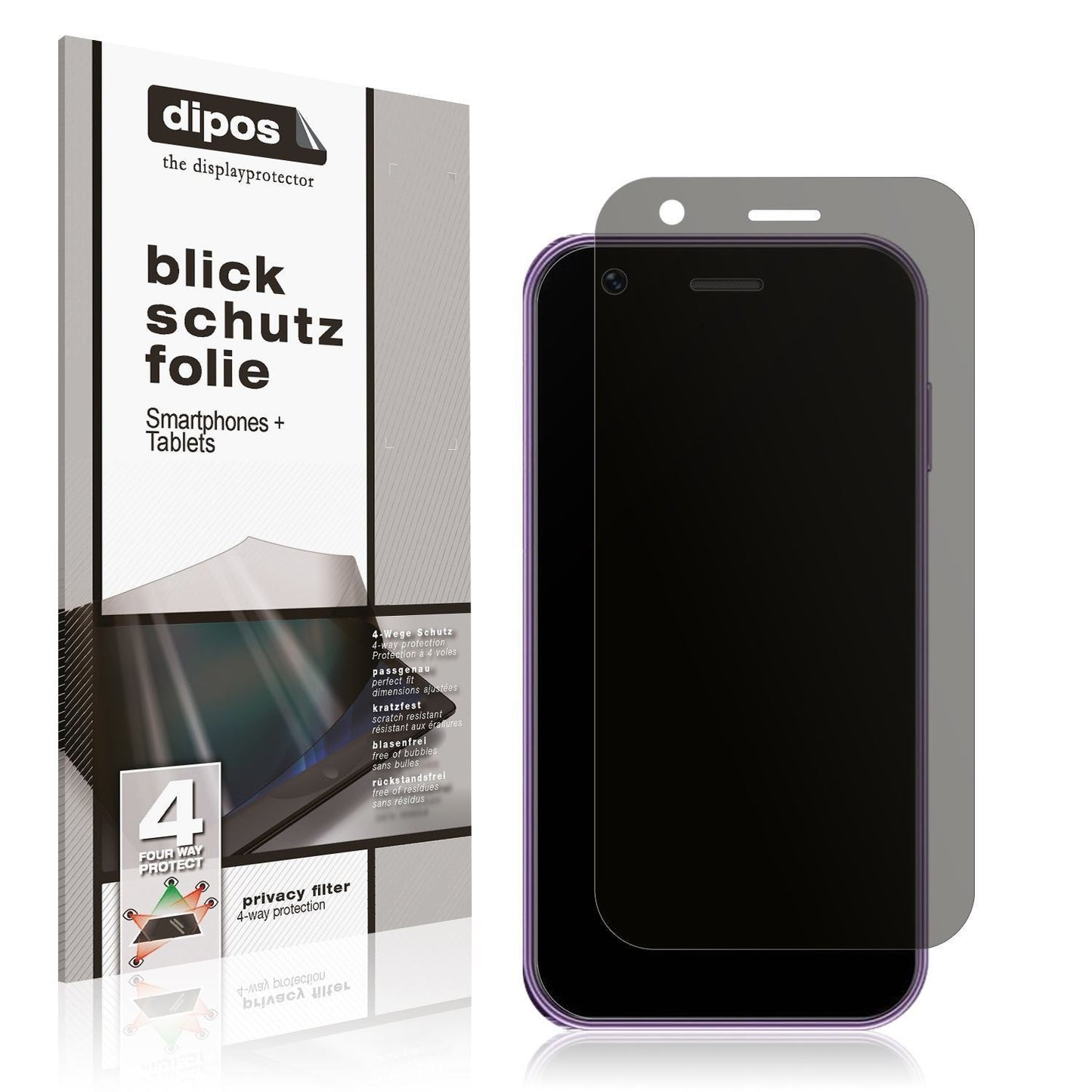Blickschutzfolie für SOYES XS16 Mini Smartphone ma (1)