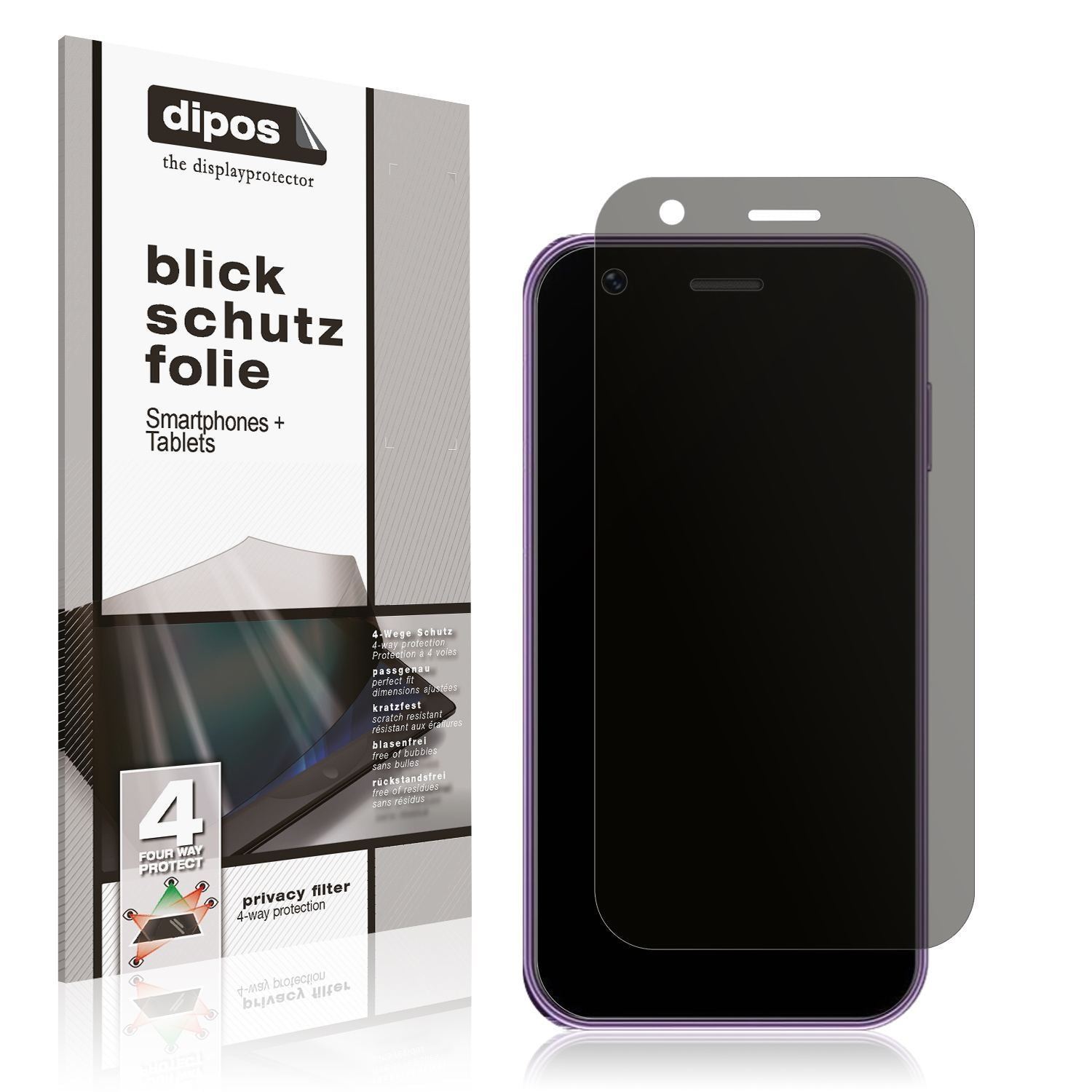 Blickschutzfolie für SOYES XS16 Mini Smartphone ma (1)