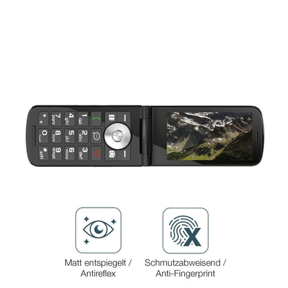 4x Schutzfolie matt für Emporia TOUCHSMART 4G Disp (4)