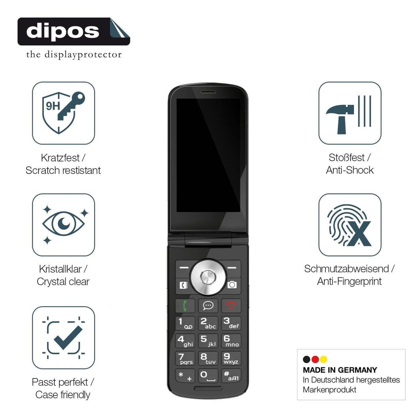 2x 9H Schutzfolie für Emporia TOUCHSMART 4G Panzer (7)