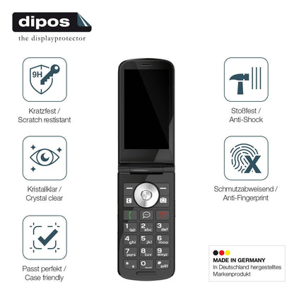 2x 9H Schutzfolie für Emporia TOUCHSMART 4G Panzer (7)