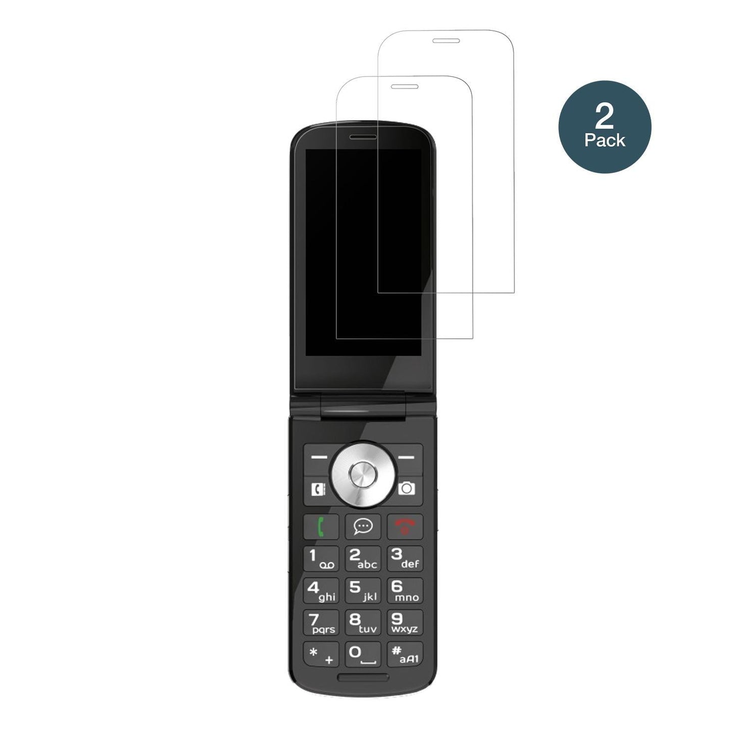 2x 9H Schutzfolie matt für Emporia TOUCHSMART 4G P (2)