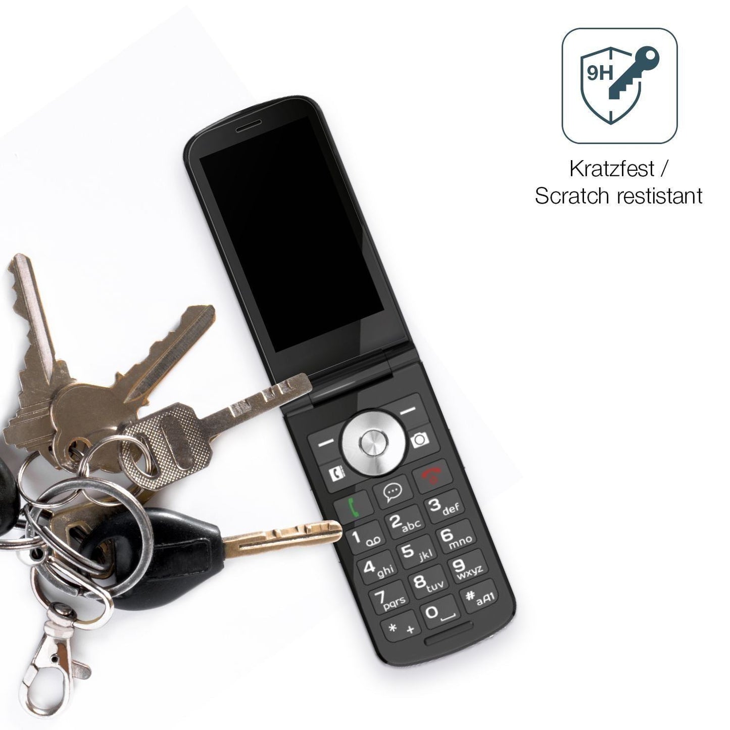 2x 9H Schutzfolie matt für Emporia TOUCHSMART 4G P (3)