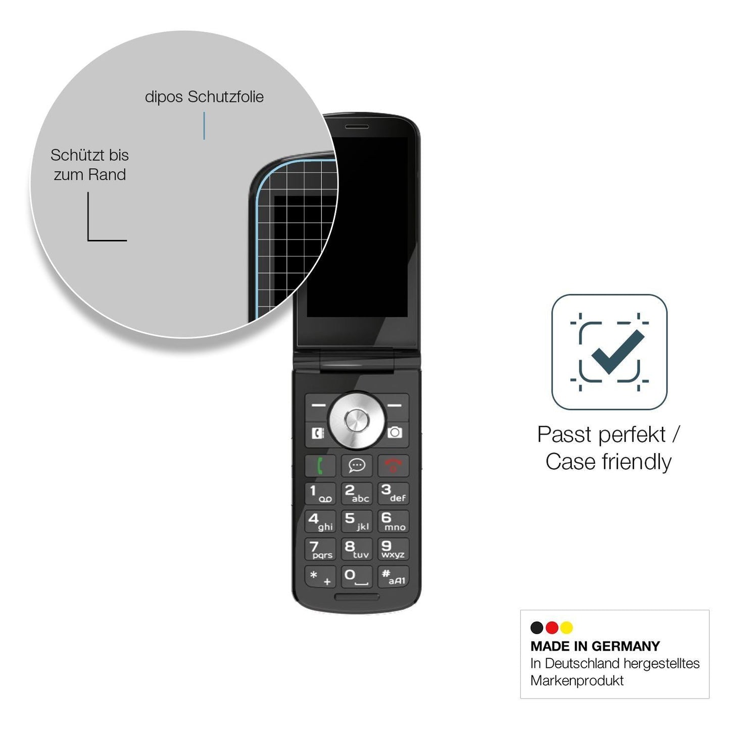 2x 9H Schutzfolie matt für Emporia TOUCHSMART 4G P (6)