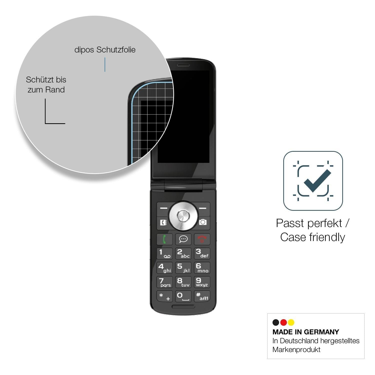 2x 9H Schutzfolie matt für Emporia TOUCHSMART 4G P (6)