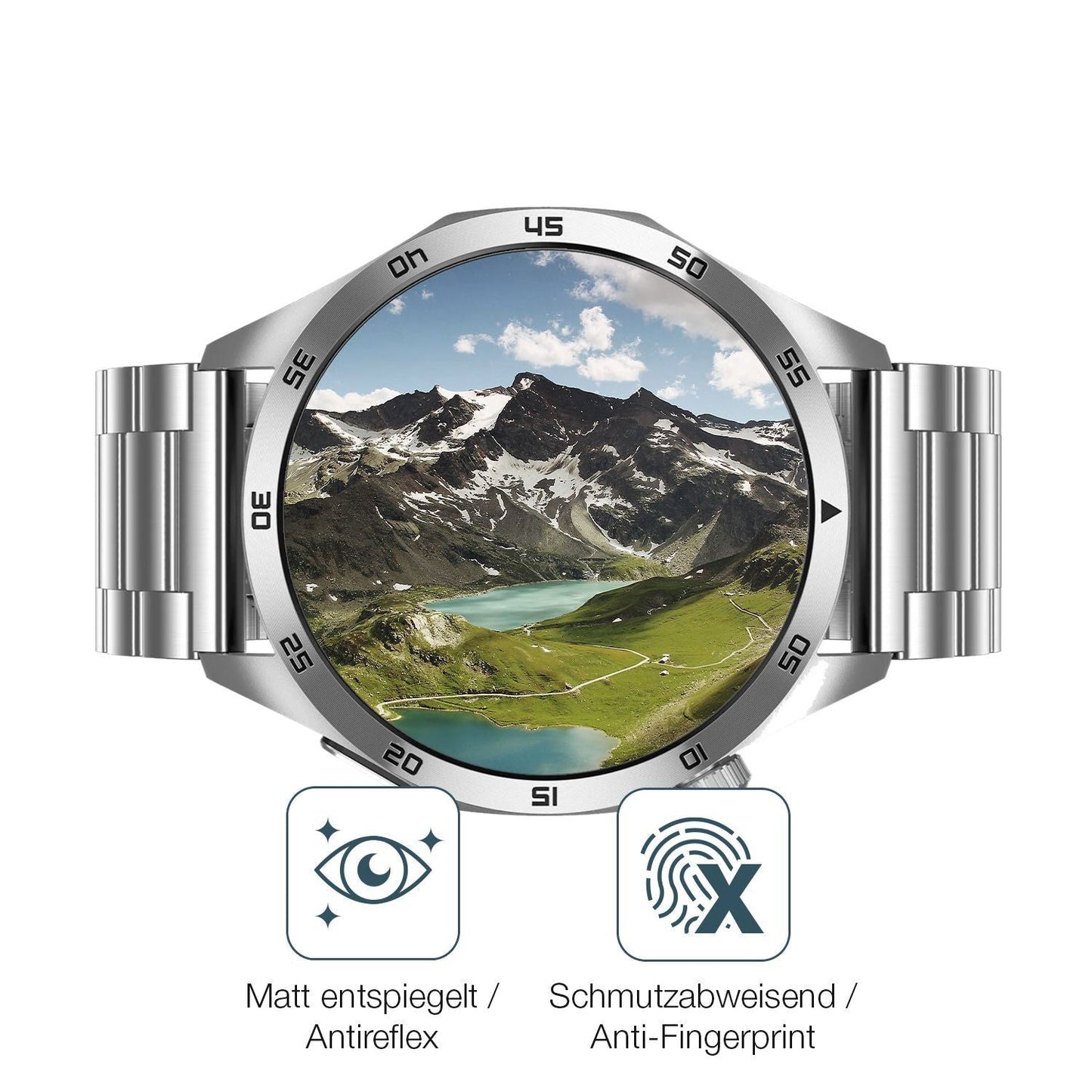 6x Schutzfolie matt für Kardena Care Pro 4 Plus ru (4)