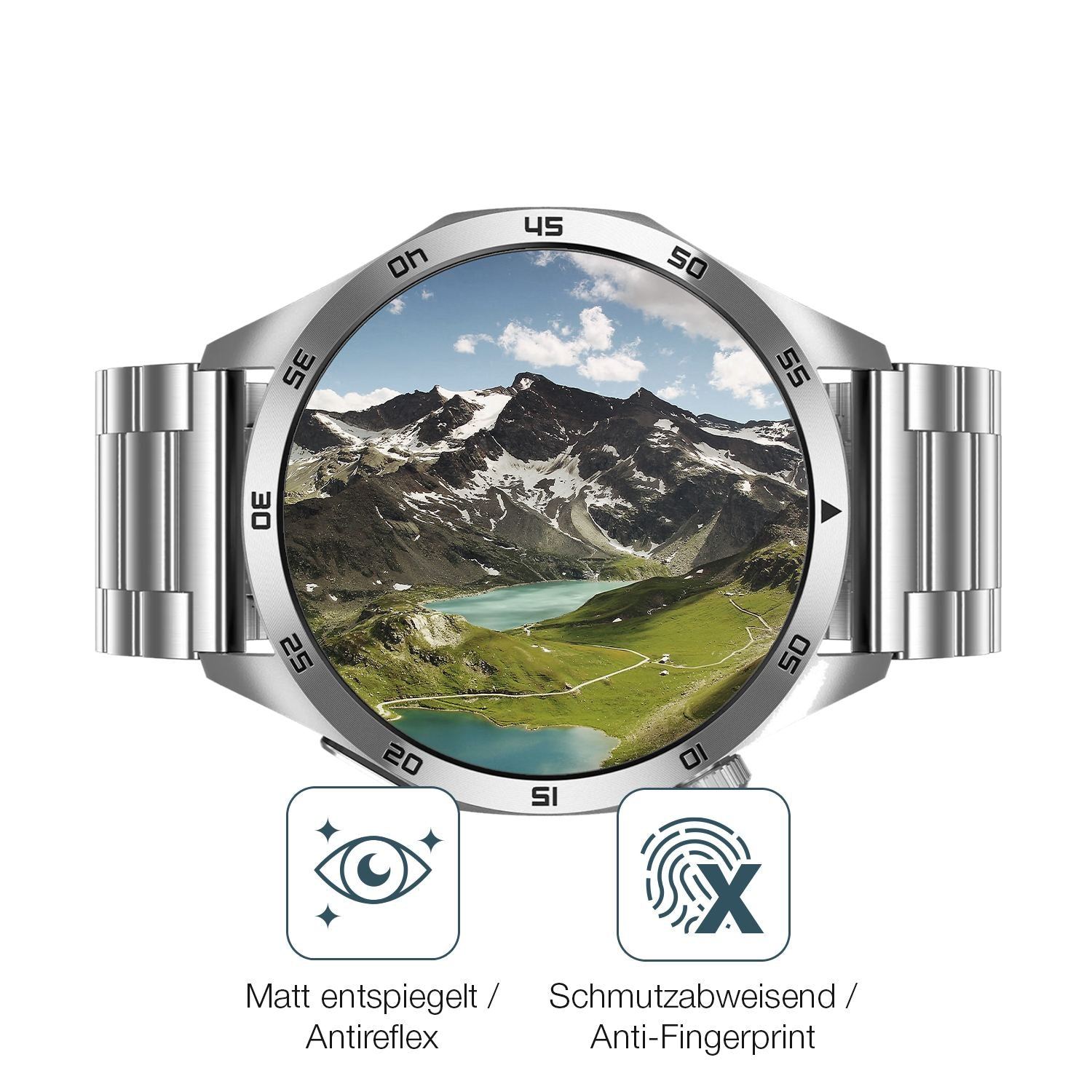 6x Schutzfolie matt für Kardena Care Pro 4 Plus ru (4)