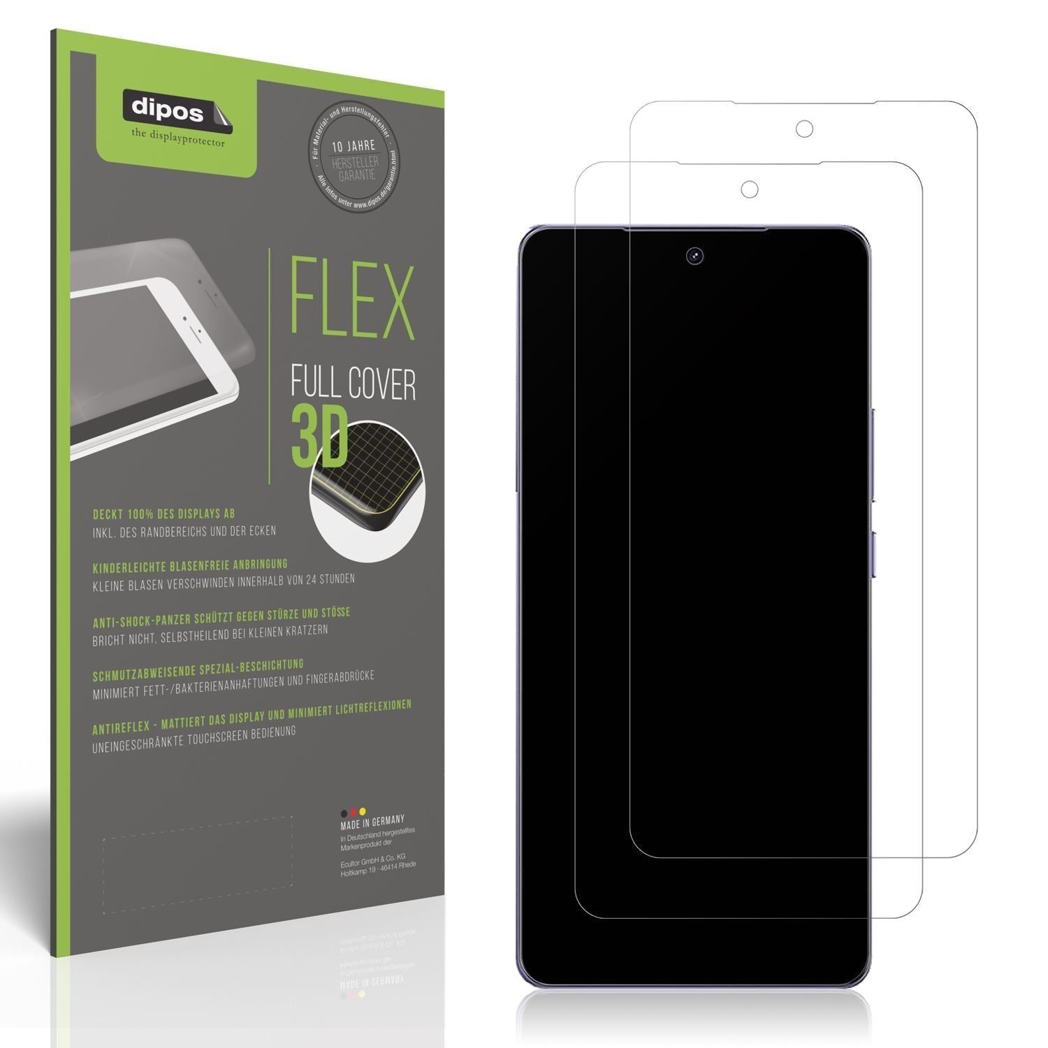 2x Full Cover Schutzfolie matt für Realme Neo7 SE (1)
