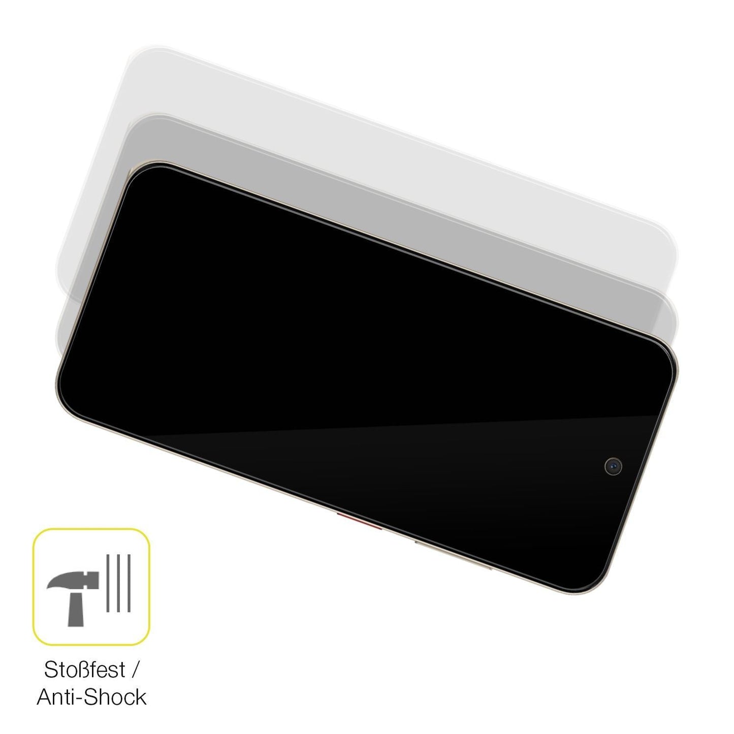 2x 3D Full Cover Schutzfolie für ZTE Blade V70 (4)
