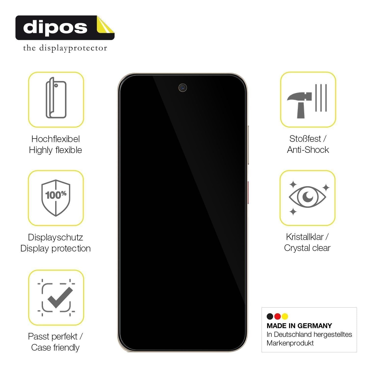 2x 3D Full Cover Schutzfolie für ZTE Blade V70 (7)