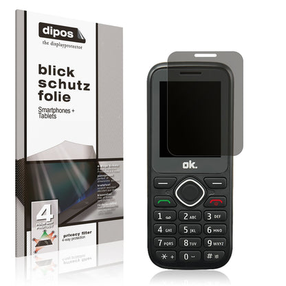 Blickschutzfolie für OK. OMP 11 matt Schutzfolie P (1)