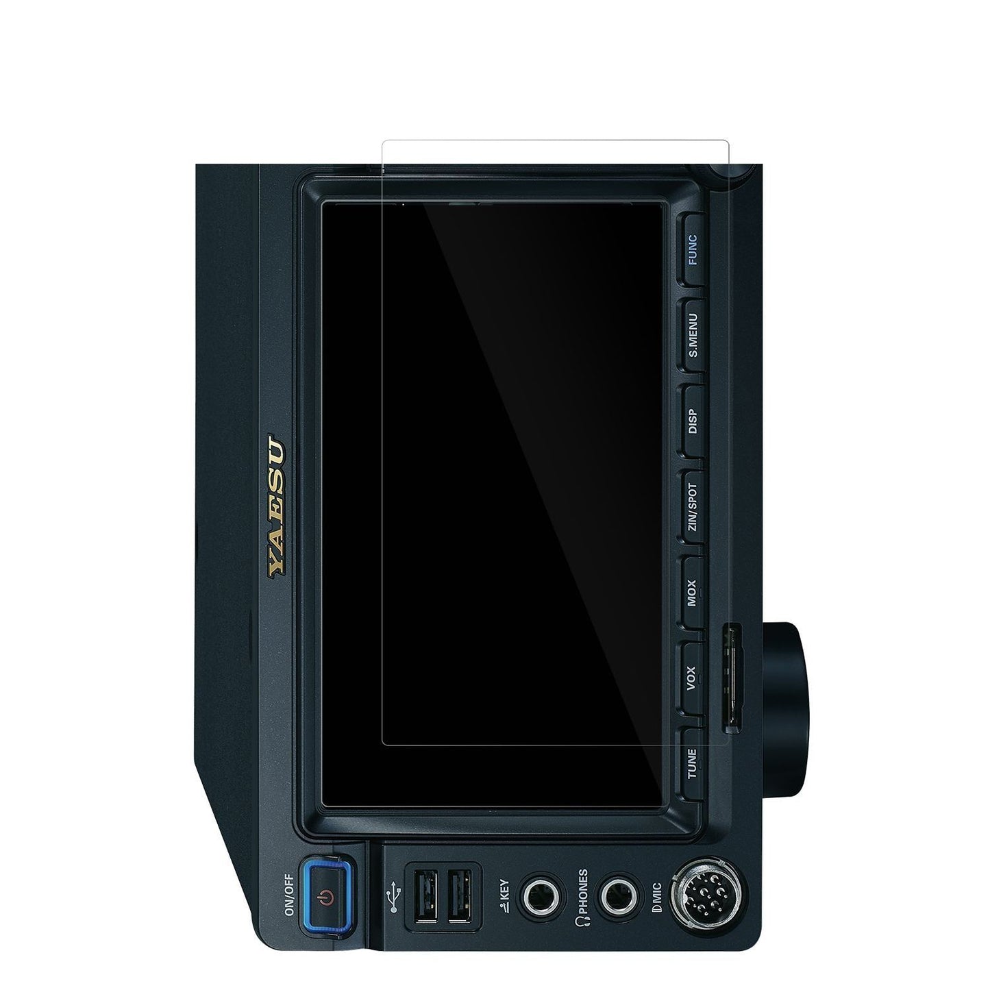 2x Schutzfolie klar für Yaesu FTDCX101MP Display-S (2)