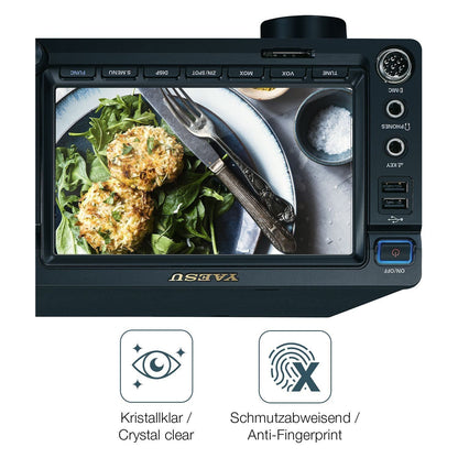 2x Schutzfolie klar für Yaesu FTDCX101MP Display-S (4)