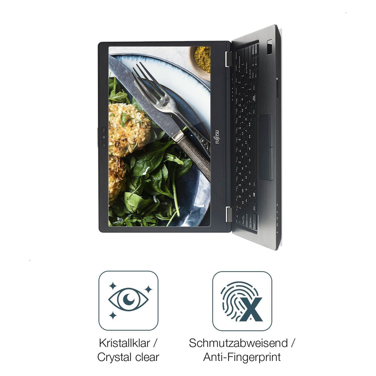 2x 9H Schutzfolie für Fujitsu Lifebook E756 15.6 P (5)