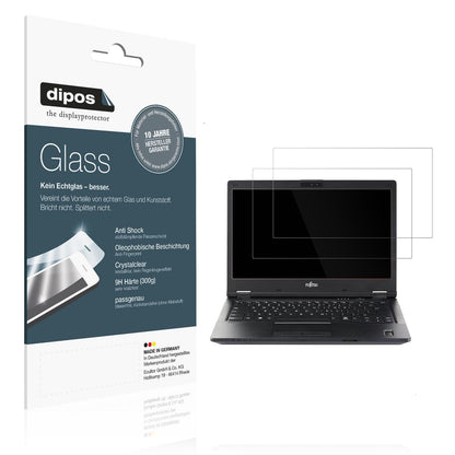 2x 9H Schutzfolie für Fujitsu Lifebook E449 14 Zol (1)