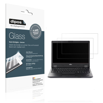 2x 9H Schutzfolie matt für Fujitsu Lifebook E449 1 (1)