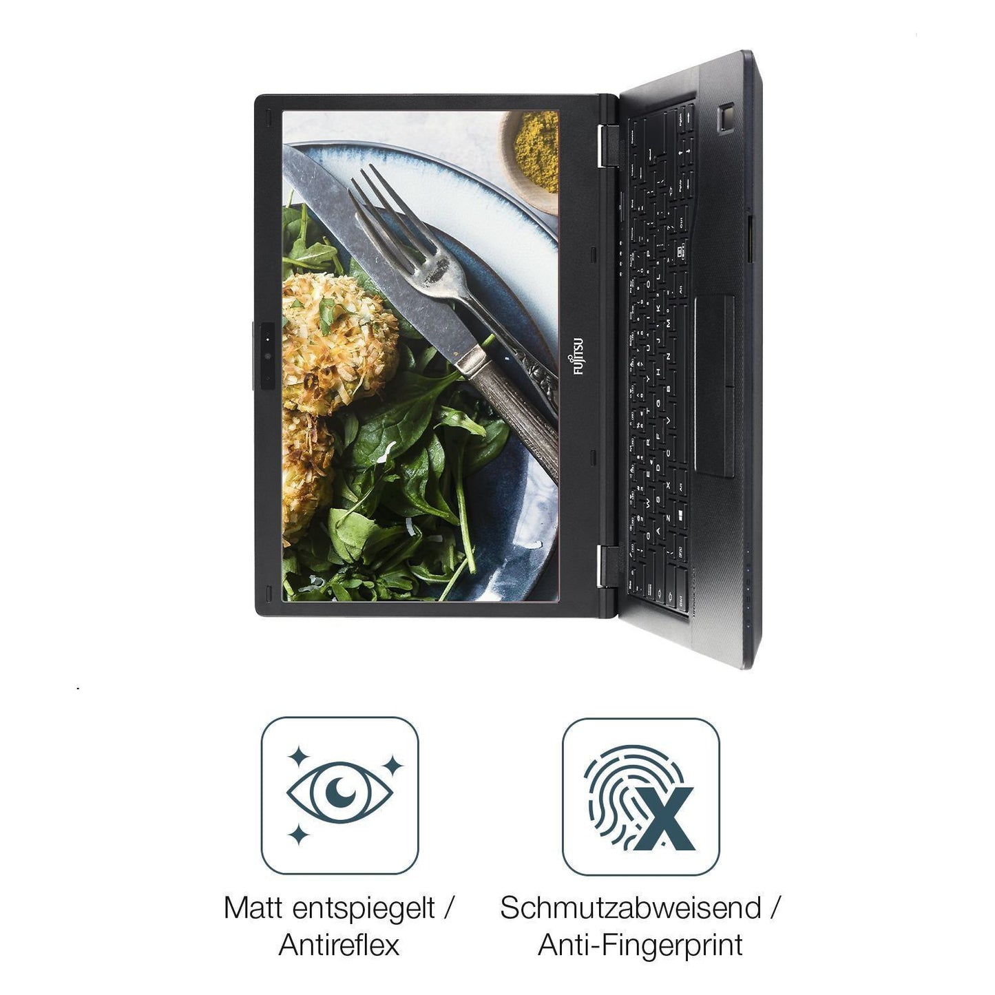 2x 9H Schutzfolie matt für Fujitsu Lifebook E449 1 (5)