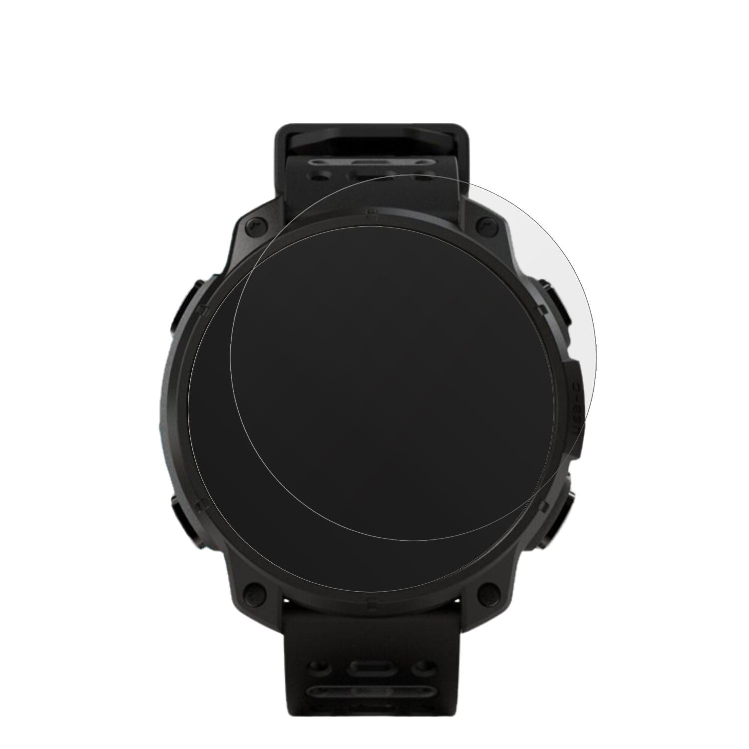 6x Schutzfolie matt für UNA Watch Display-Schutzfo (2)
